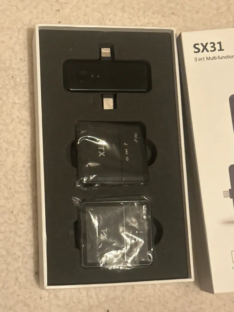 Micrófono inalámbrico SX31 3 en 1 - 2