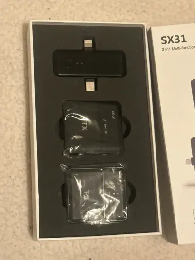Micrófono inalámbrico SX31 3 en 1 - miniatura 2