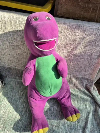 Peluche barney Violeta Grande - miniatura 1