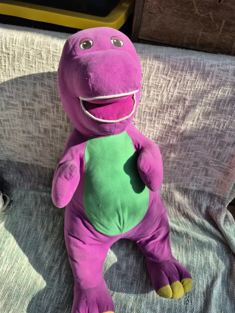Peluche barney Violeta Grande - 2