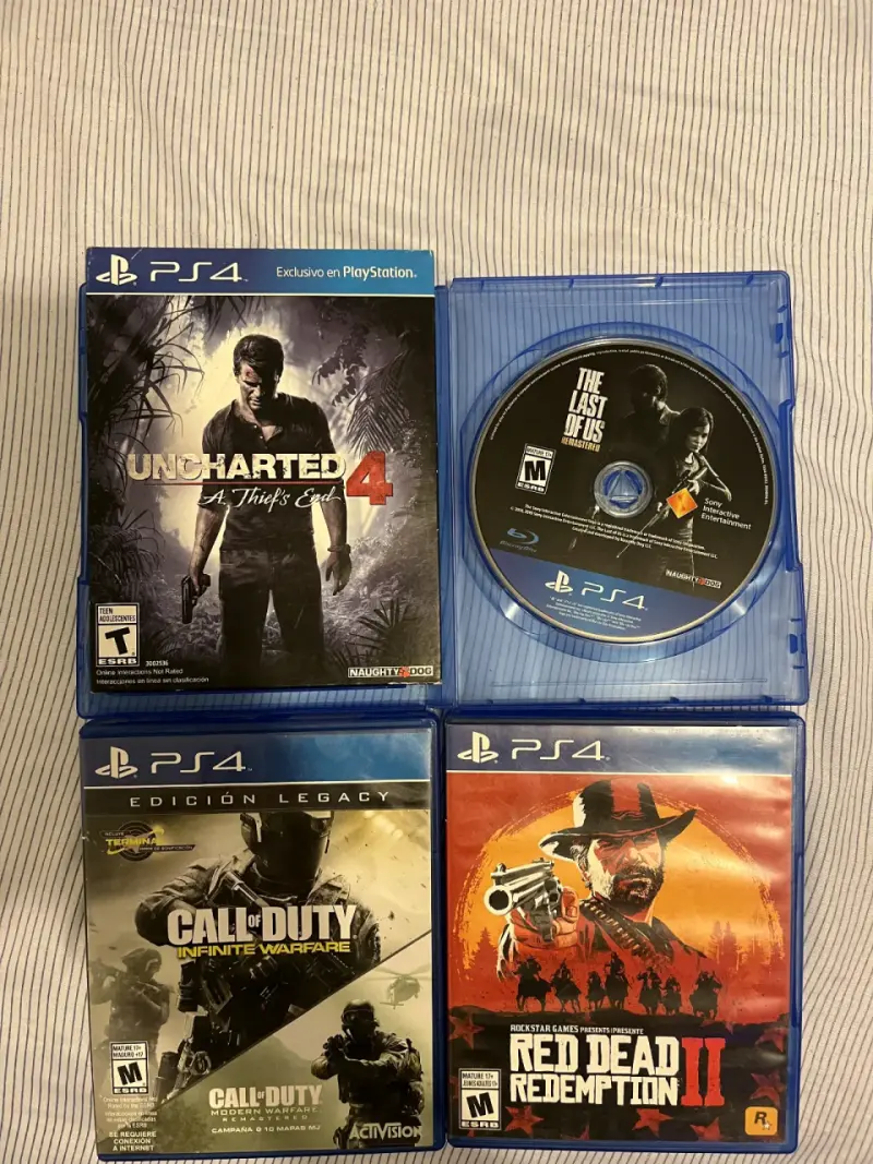 Lote de juegos PS4 - 1
