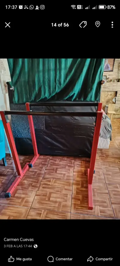 Barras paralelas para ejercicio - miniatura 1