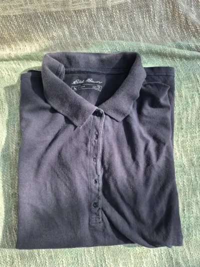 Polera polo azul - miniatura 1