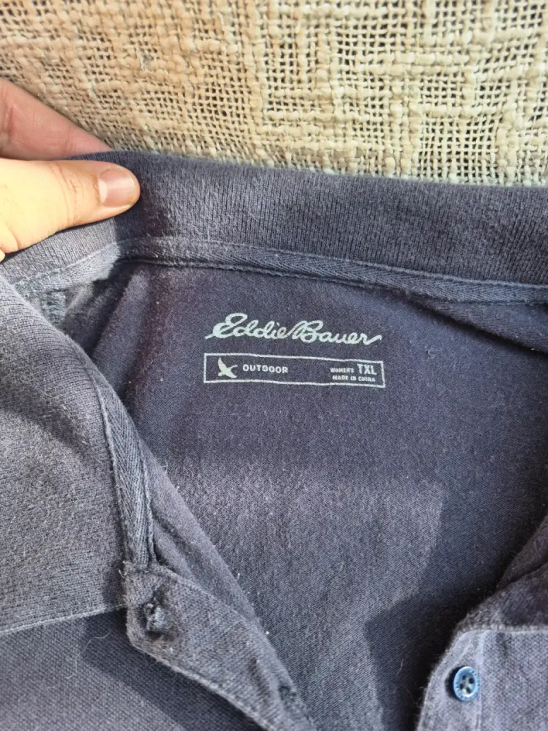 Polera polo azul - 2