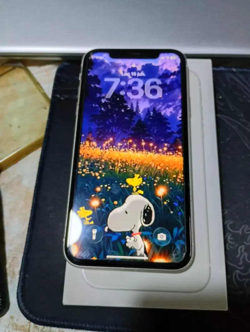 iPhone 11 con cable de carga y caja - 4