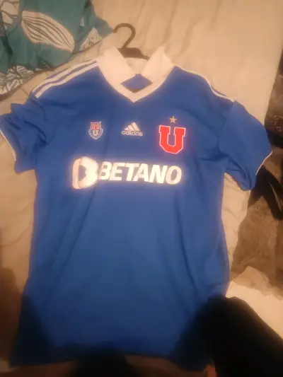 Camiseta deportiva azul Universidad de Chile - miniatura 1