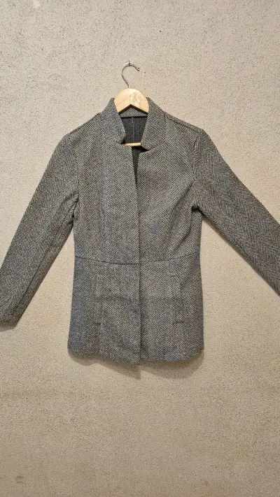 Blazer gris de lana - miniatura 2