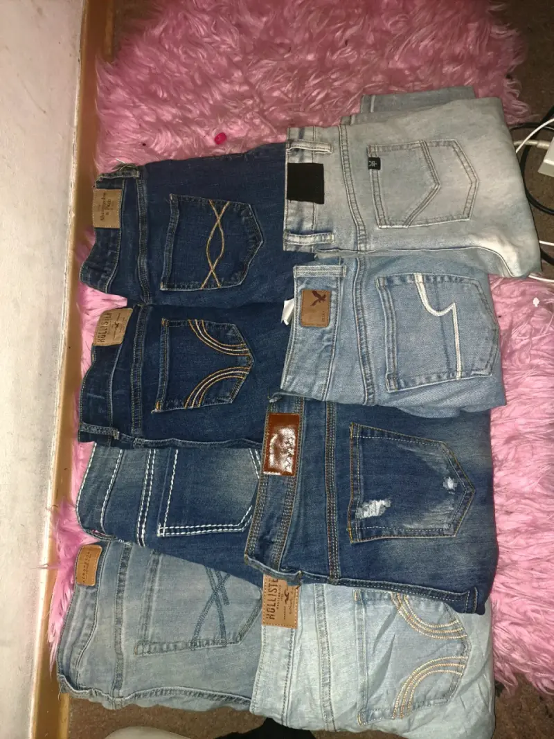 Lote de jeans variados