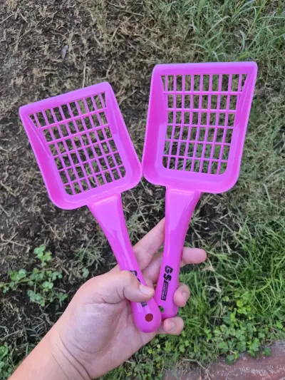 Palas higiénicas para gatos rosas - miniatura 2