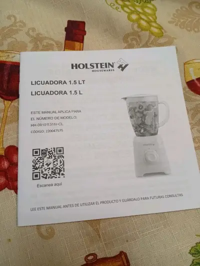 Licuadora Holstein de 2 velocidades - miniatura 2
