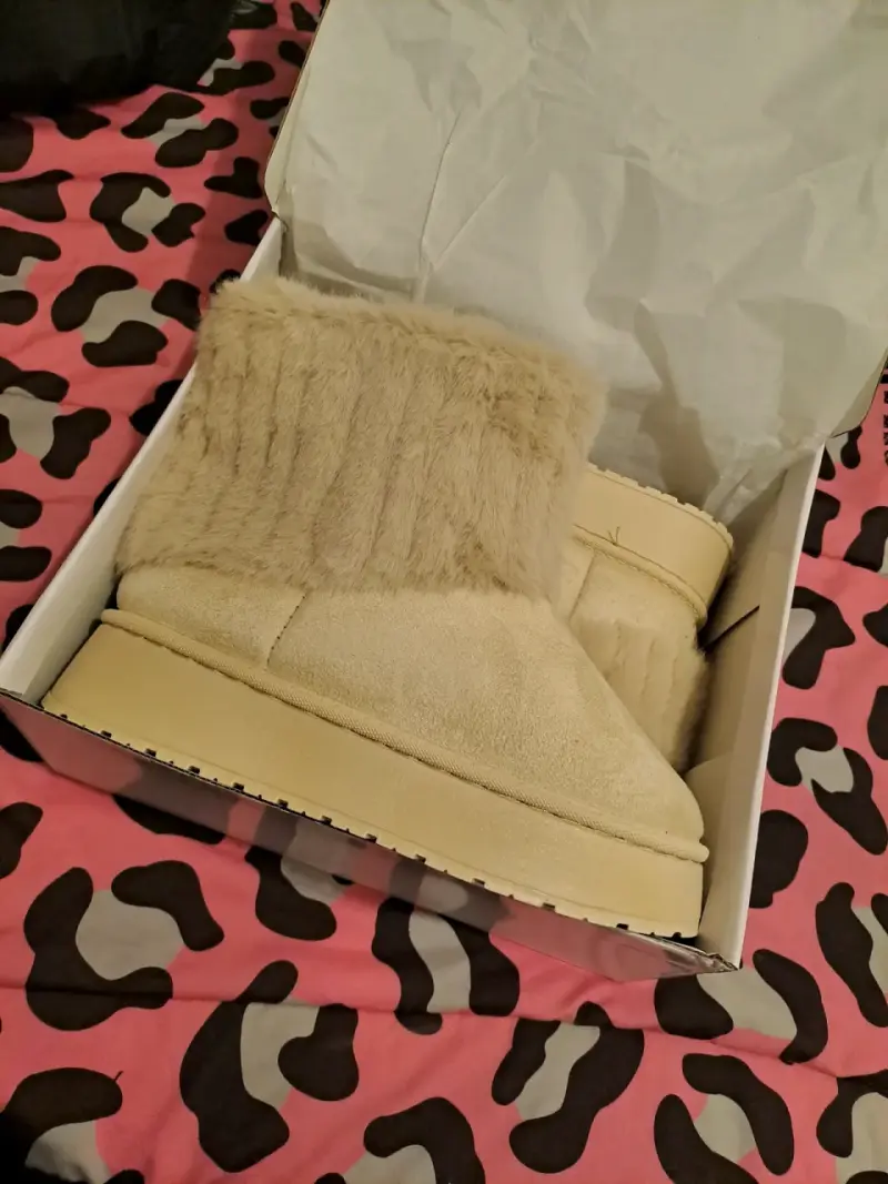 Botas de invierno beige - 3