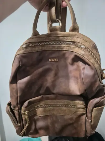 Mochila marrón Secret - miniatura 3