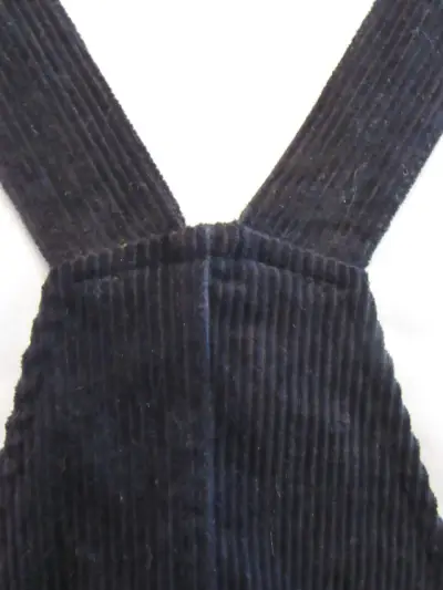 Falda jardinera negra talla S - miniatura 3
