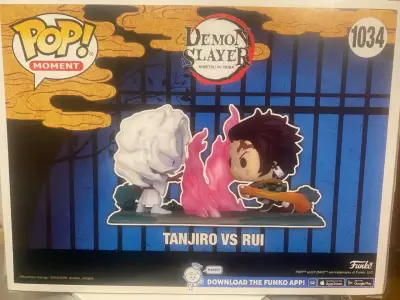 Figura Pop Demon Slayer Tanjiro vs Rui - miniatura 1