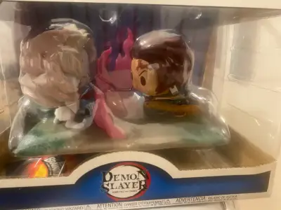 Figura Pop Demon Slayer Tanjiro vs Rui - miniatura 2