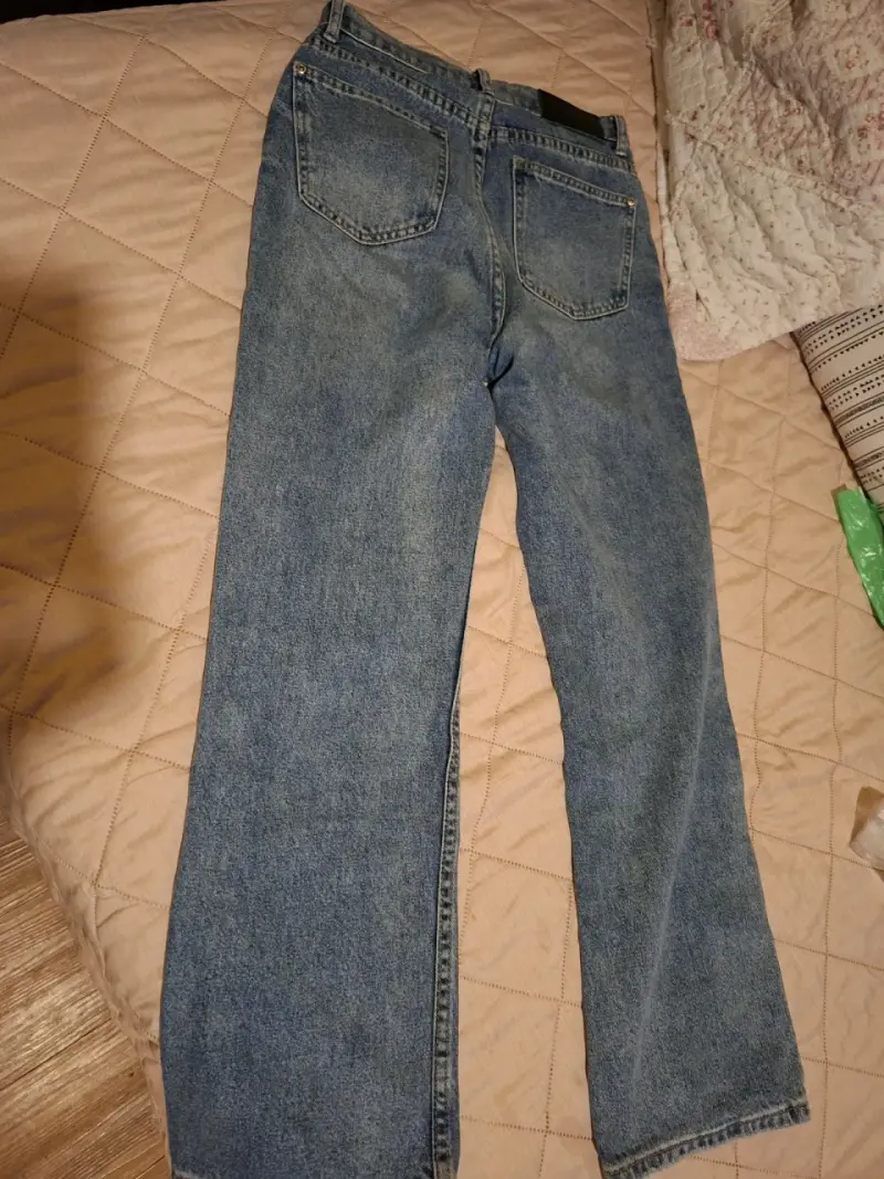 Jeans desgastados azul claro - 3