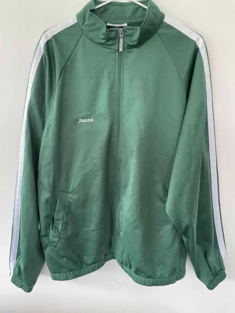 Chaqueta deportiva verde