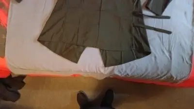 Kimono negro con diseño bordado - miniatura 4