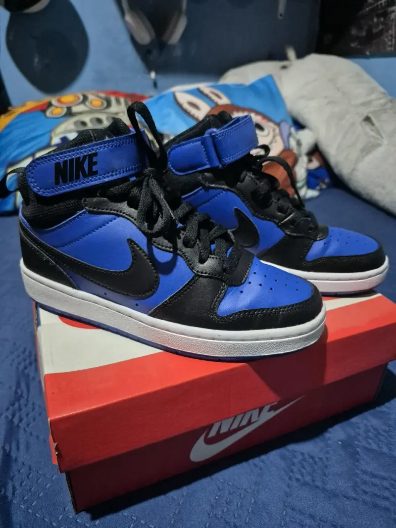 Zapatillas Nike azul y negro - 3
