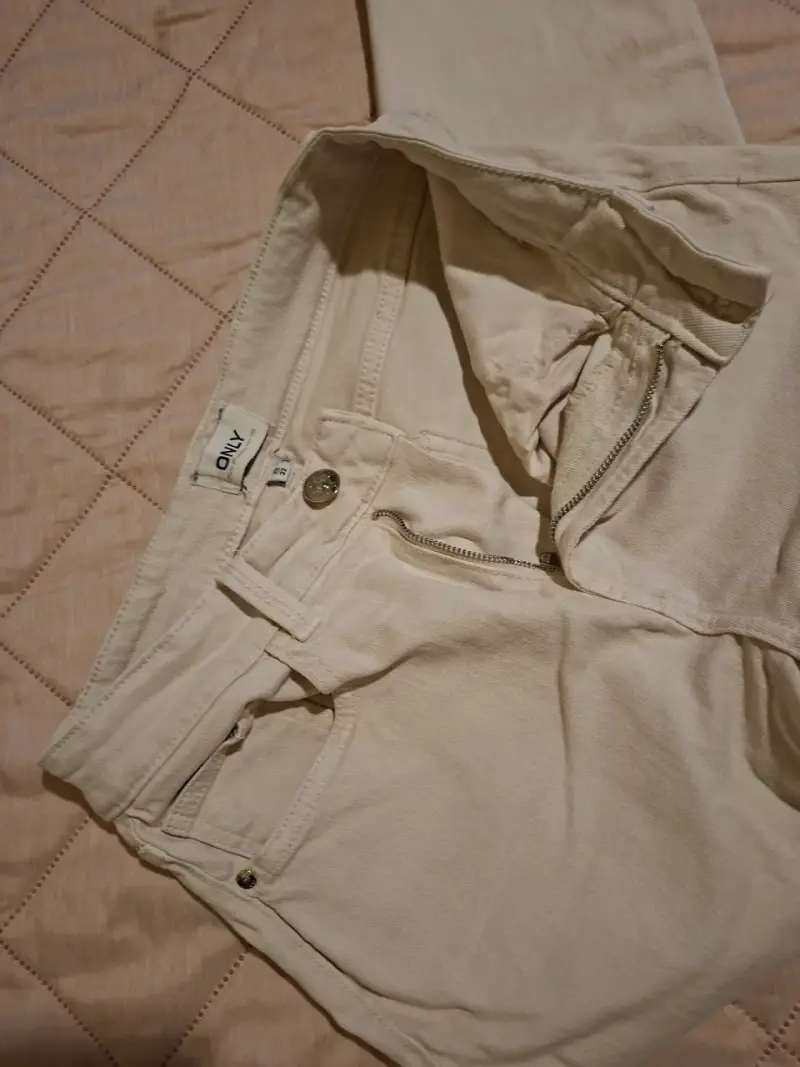 Pantalones beige Only - 3