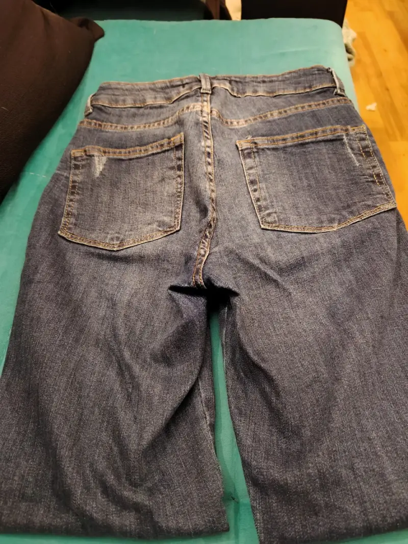 Jeans azules de mezclilla - 2