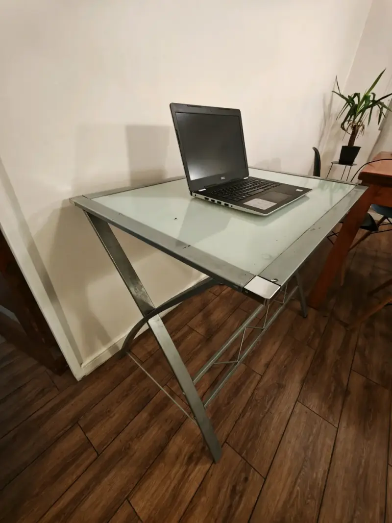 Mesa de vidrio rectangular - 2
