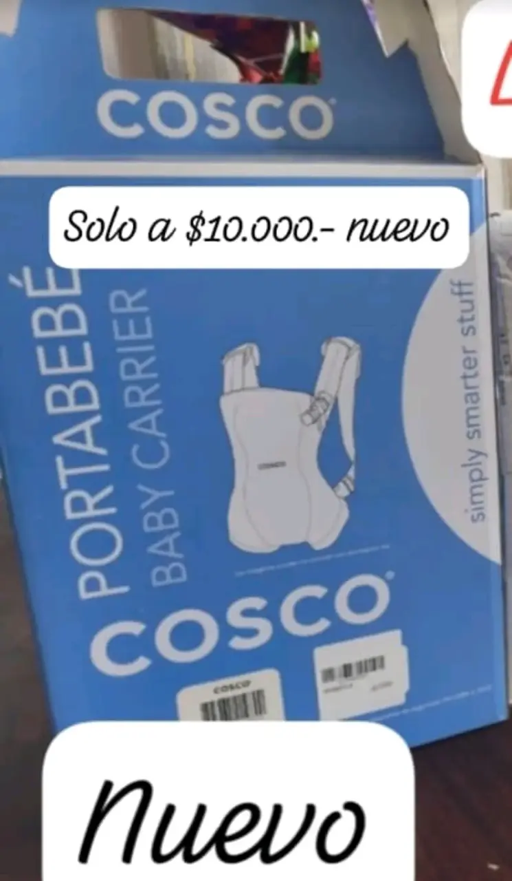 Portabebé Cosco nuevo