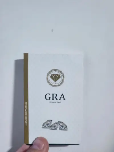 Aros plata 925 con moisannita de 7 mm - miniatura 5