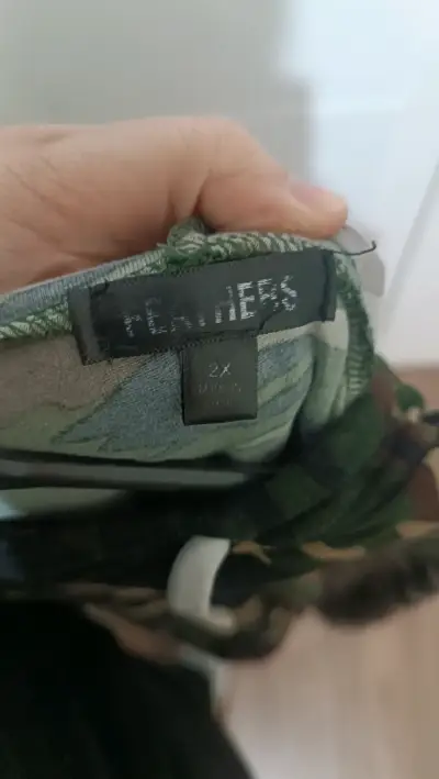 Polerón camuflaje verde unisex - miniatura 2