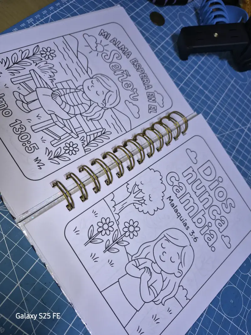 Libro Versículos Bíblicos para Colorear - 2