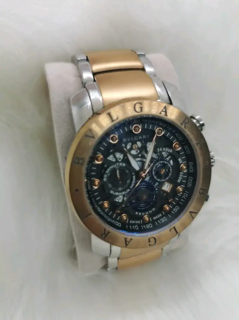Reloj Bvlgari dorado y plateado - 1