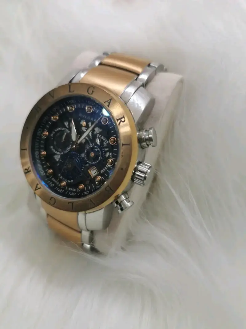 Reloj Bvlgari dorado y plateado - 3
