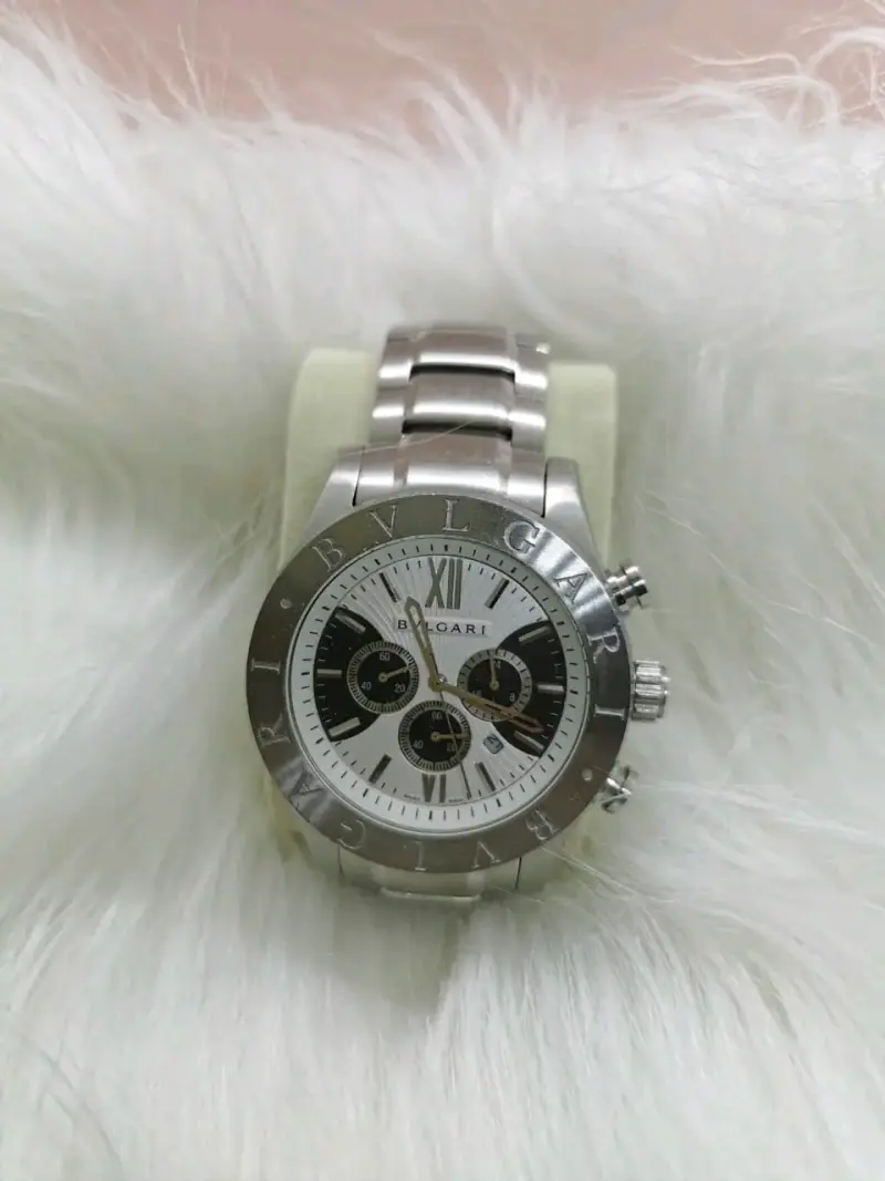 Reloj Bvlgari dorado y plateado - 5