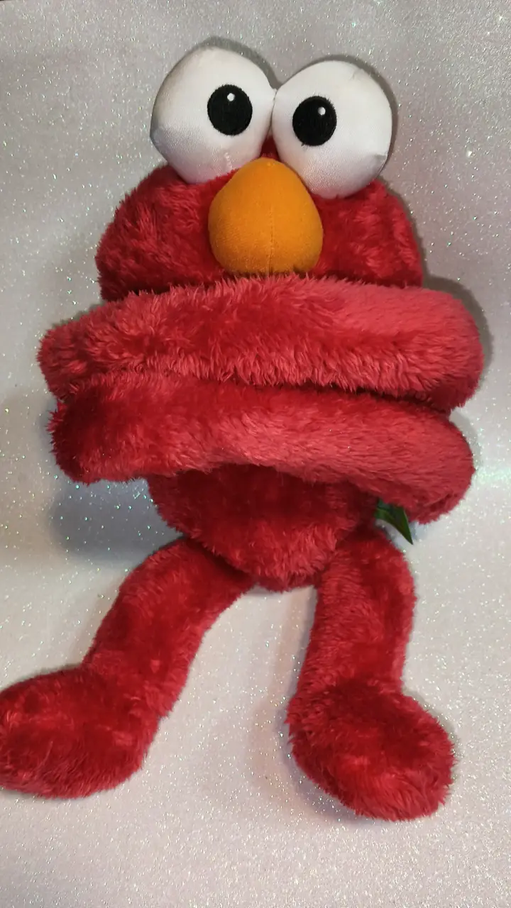 Peluche Elmo rojo suave - 1