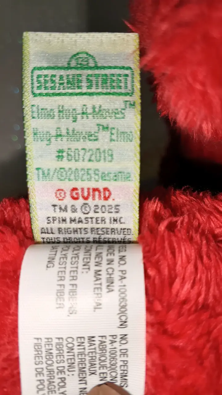 Peluche Elmo rojo suave - 4