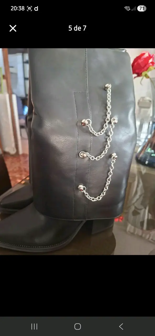 Botas negras de cuero - 3