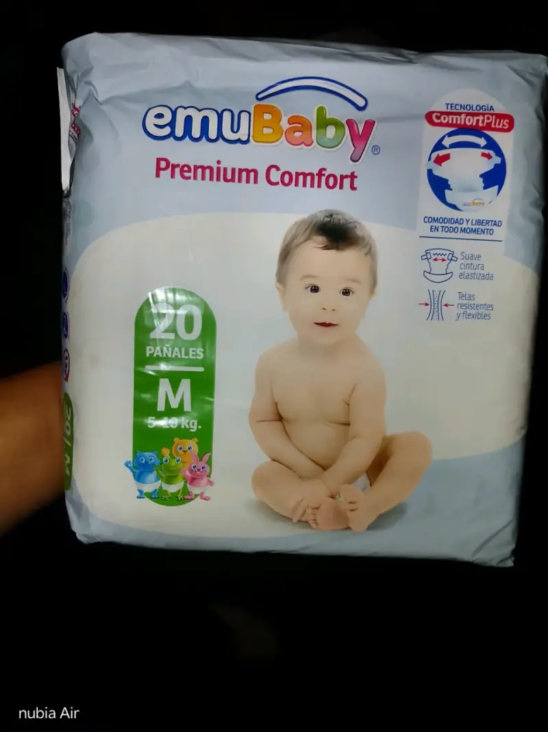 Pañales emuBaby Premium Comfort M - 1
