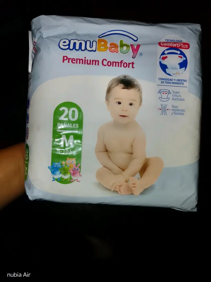 Pañales emuBaby Premium Comfort M - 4