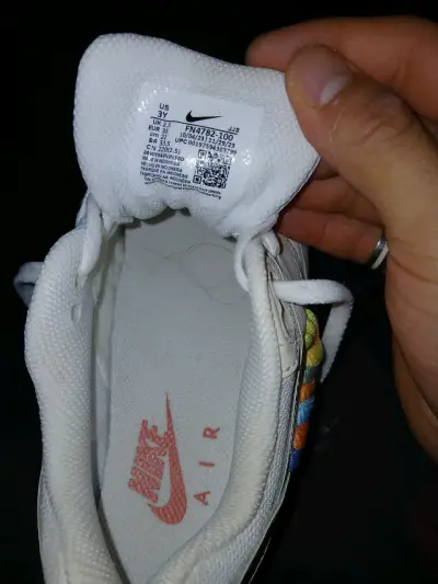 Zapatillas Nike Air blancas - miniatura 1