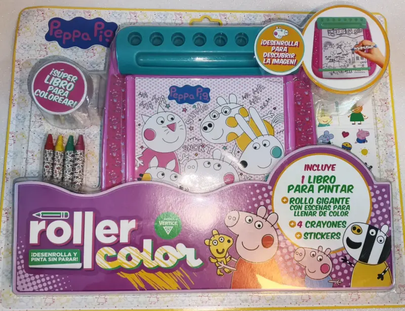 Set de arte Peppa Pig con libro - 1