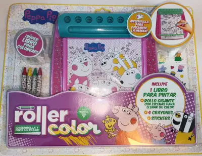 Set de arte Peppa Pig con libro - miniatura 1