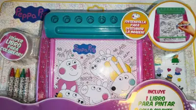 Set de arte Peppa Pig con libro - miniatura 4