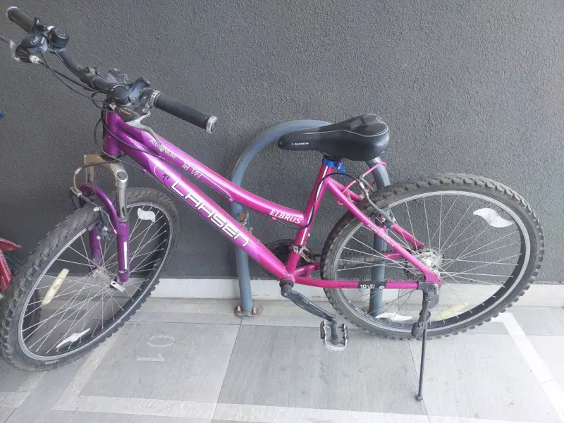 Bicicleta Lahsen color morado - 1
