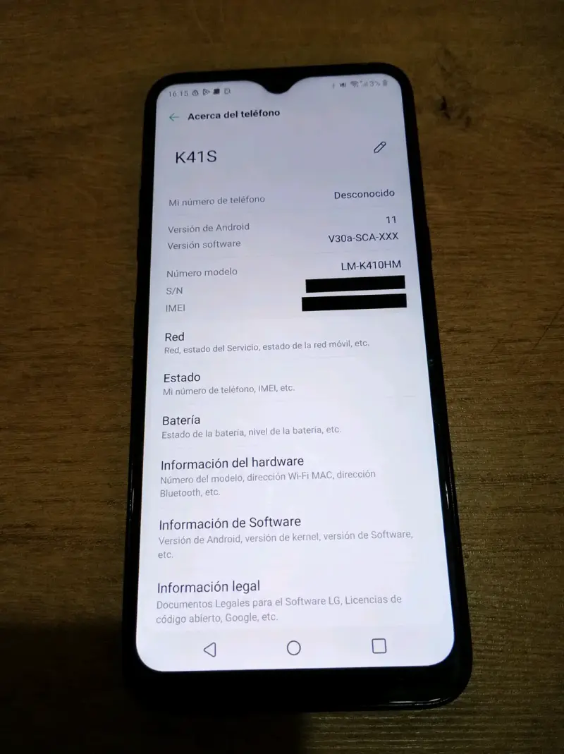 Smartphone lgk41s - 3