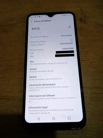 Smartphone lgk41s - miniatura 3