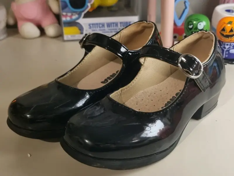 Zapatos charol negros para niñas - 1