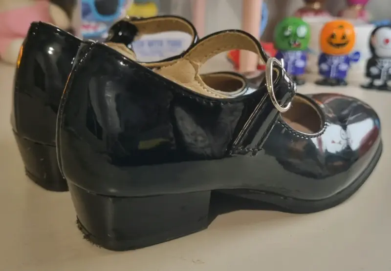 Zapatos charol negros para niñas - 3