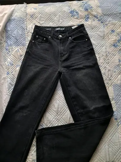 Jeans negro de mujer. Talla 36. Marca Index. - miniatura 1