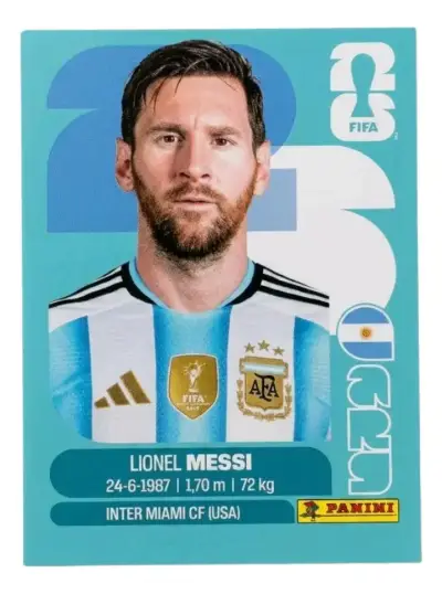 Lamina Álbum FIFA26 Lionel Messi-Cristiano - miniatura 1