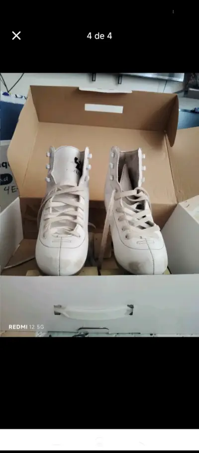Patines  blancos - miniatura 1